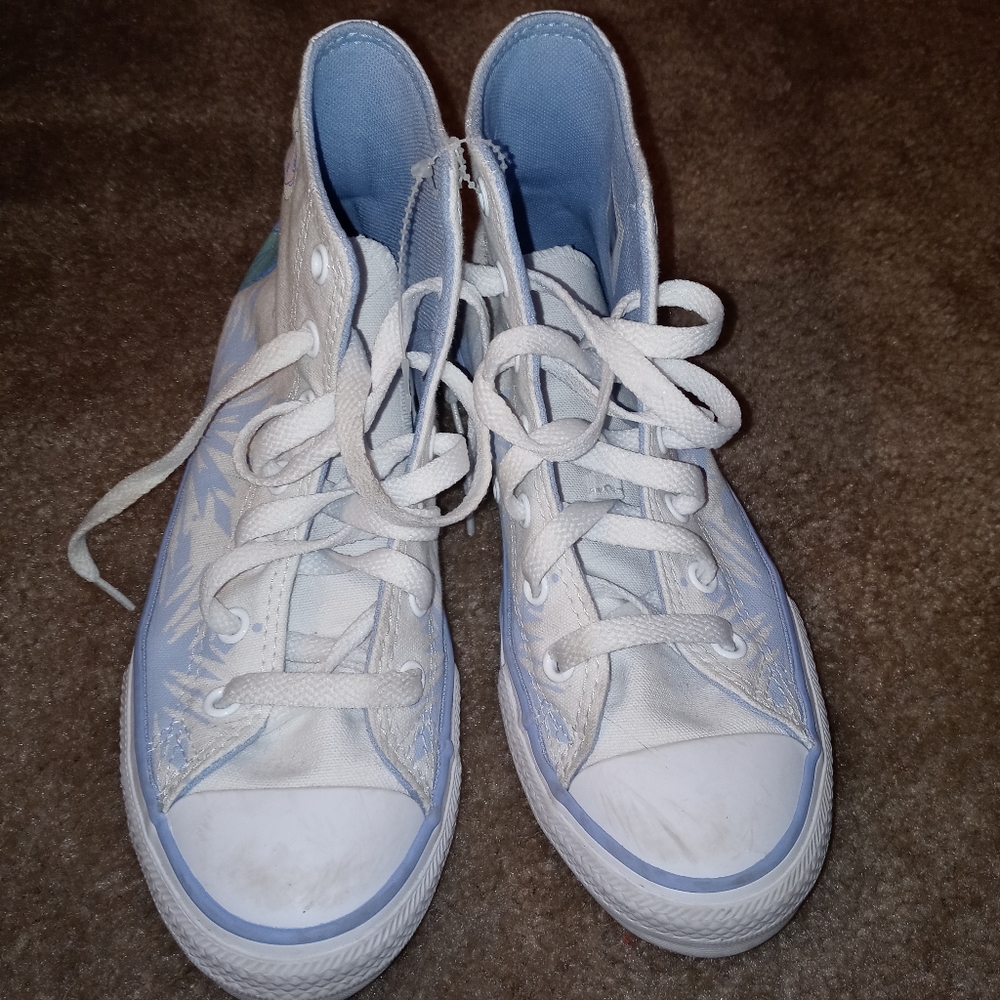Girls frozen Converse